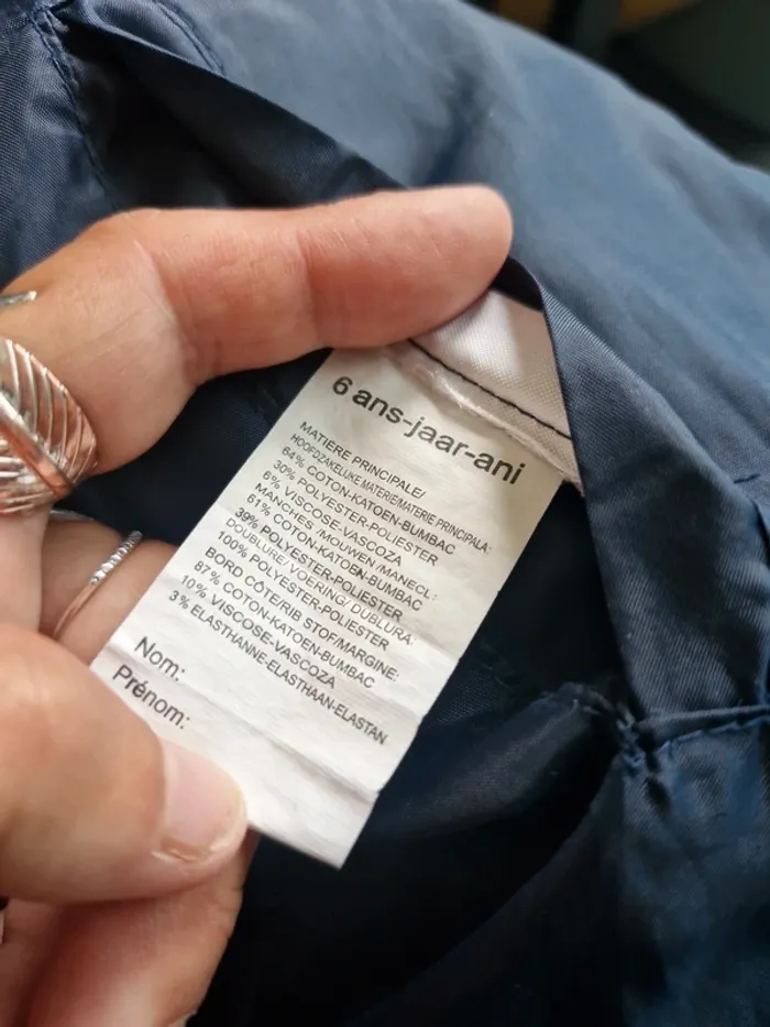 Veste réversible 6 ans - photo numéro 4