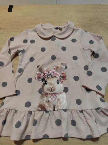 Robe motif lapin