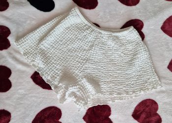 Short blanc 10 ans