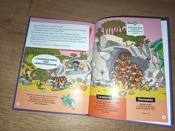 Livre album enfant Mac Donald's, Le tigre du Taj Mahal, Éditions Hachette Jeunesse - photo numéro 3