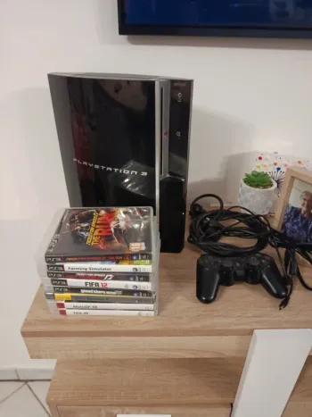PlayStation 3, manette et 8 jeux
