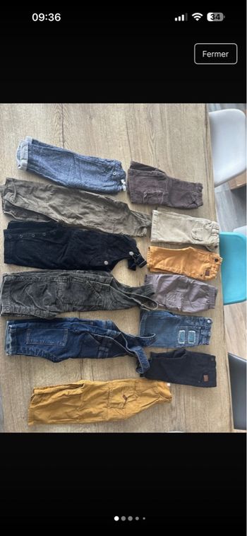 Lot de vêtements garçon 6 mois