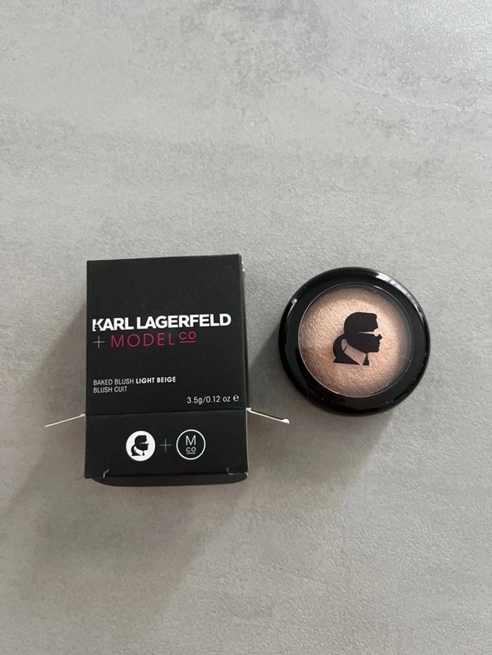 Karl lagerfeld + model co