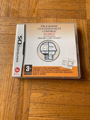 Jeu DS Programme d'Entrainement Cérébral Avancé du Dr Kawashima