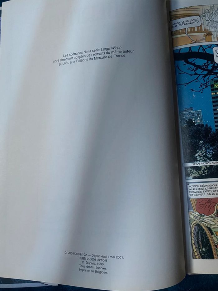 BD Largo Winch L'Héritier - photo numéro 5