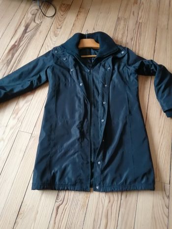 Manteau femme noir taille 38