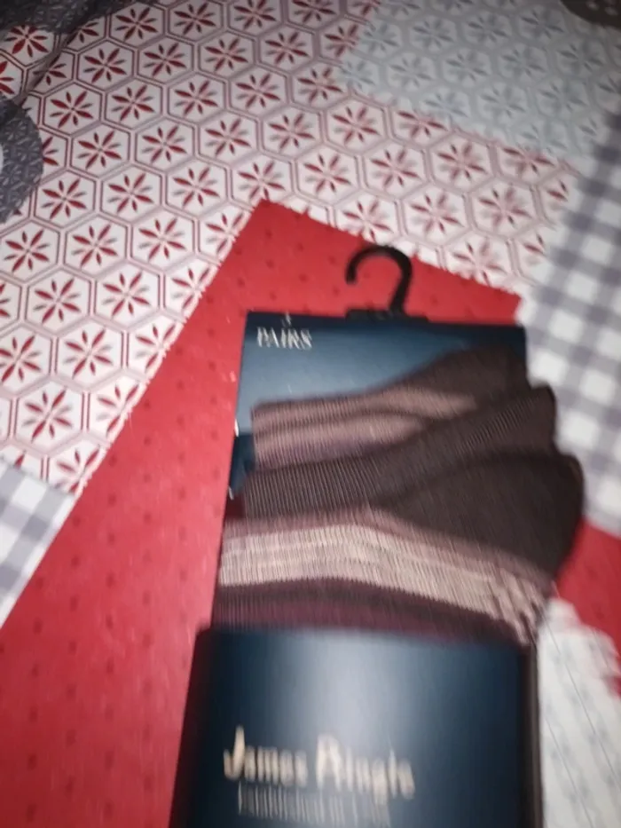 Lot de 3 paires de chaussettes antibacterial James pringle