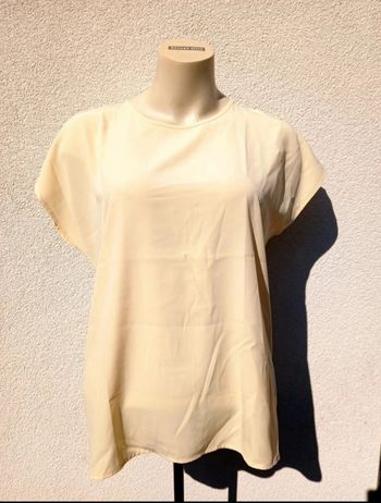 T-shirt jaune clair Christine Laure 