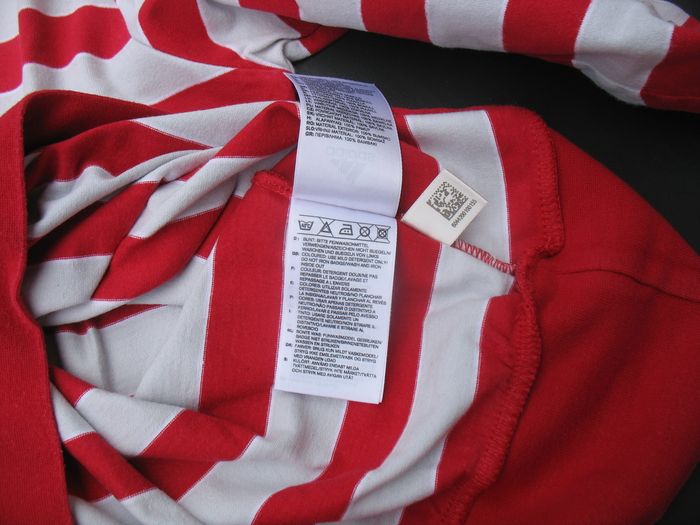 SWEAT SHIRT RAYÉ ROUGE ET GRIS FILLE "ADIDAS" - 16 ANS - n°01 - photo numéro 9