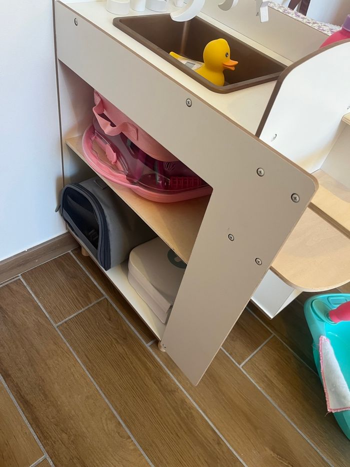 Table à langer en bois bébé