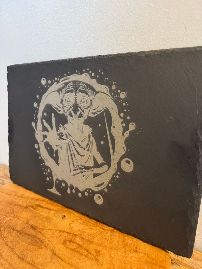 Ensemble ardoise et 6 dessous de verre Dobby Harry Potter - photo numéro 6