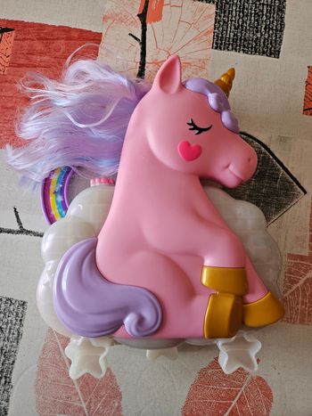 Polly pocket licorne arc en ciel