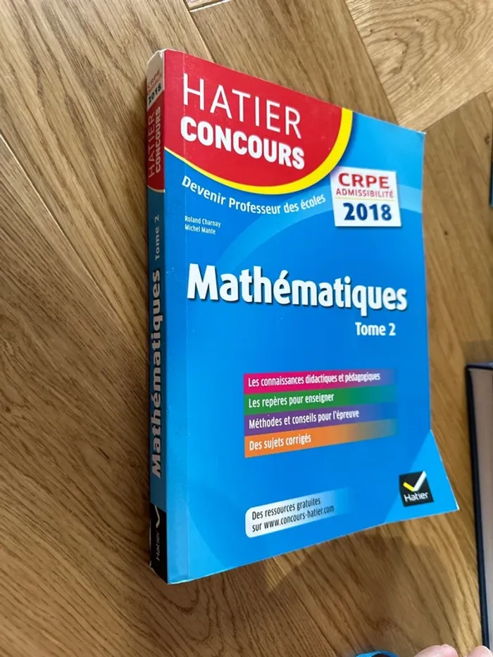 Livre mathématiques, tome deux - photo numéro 2