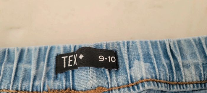 Jean Tex fille motifs étoiles - photo numéro 2