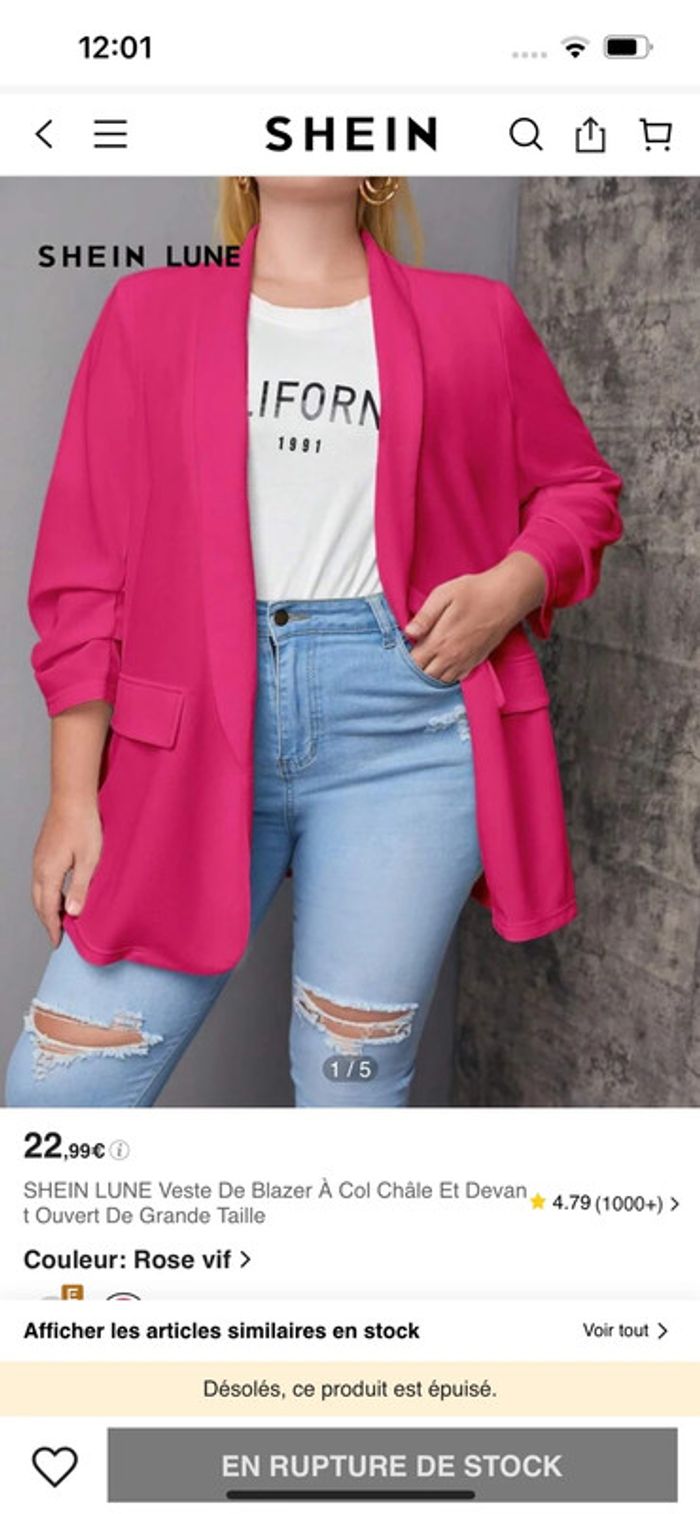 veste rose - photo numéro 8