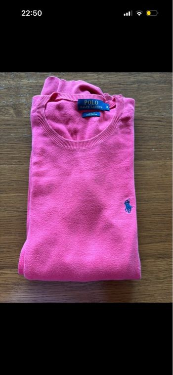 Gilet Ralph loren violet quasi neuf XL