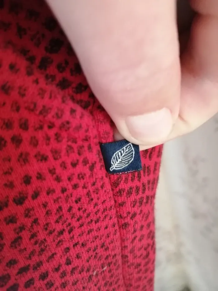 Pantalon de jogging coupe slim rouge à motifs piton / sweet pants / (16ans) - photo numéro 6
