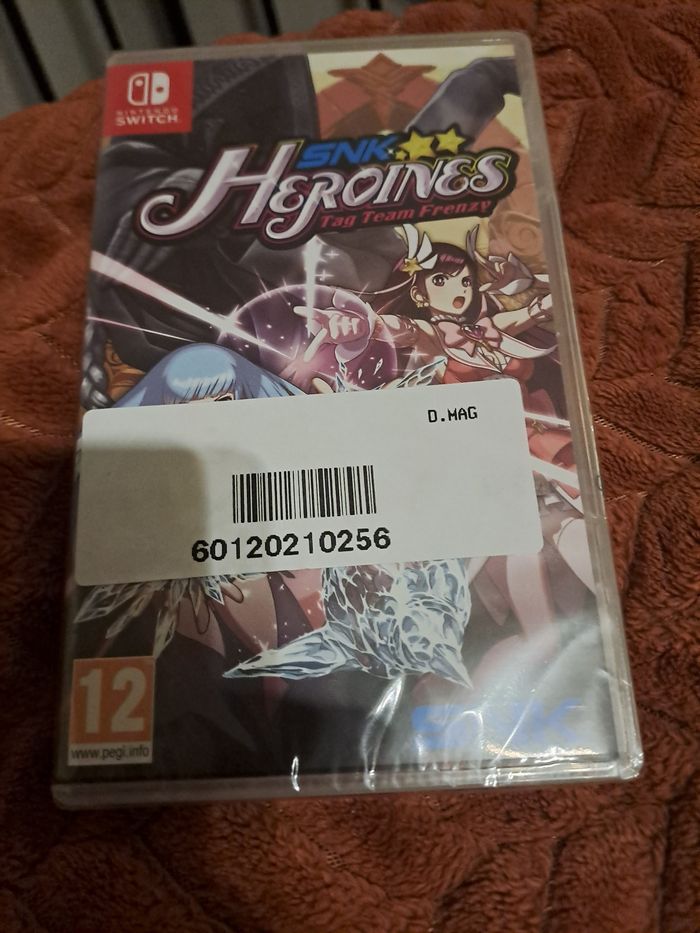 Jeu switch snk heroines tag team frenzy Nintendo