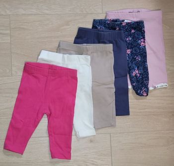 Lot de 6 leggings