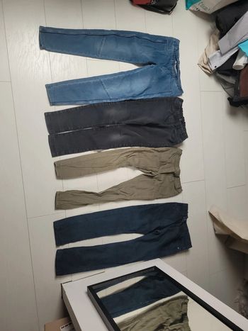 Lot 4 jeans fille 12 ans