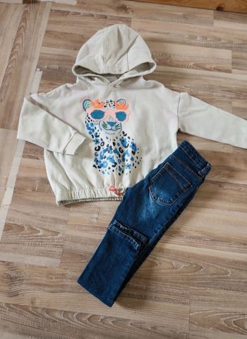 Ensemble sweat + jean