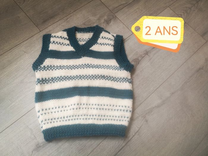 Pull sans manche comme neuf 🔁