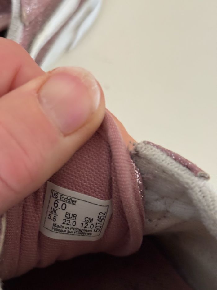 Baskets Vans fille pointure 22 - photo numéro 5