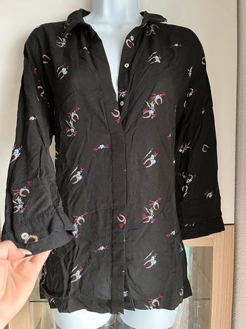 Chemise fer à cheval strasivarius taille l