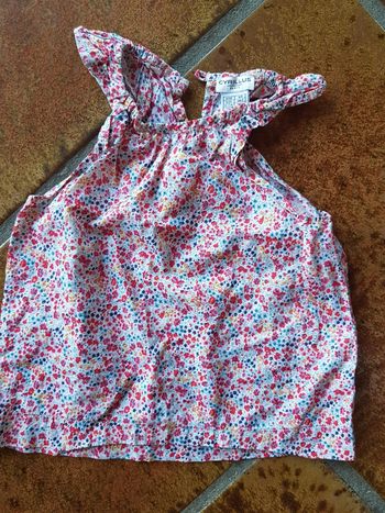 Blouse liberty cyrillus 4ans légère