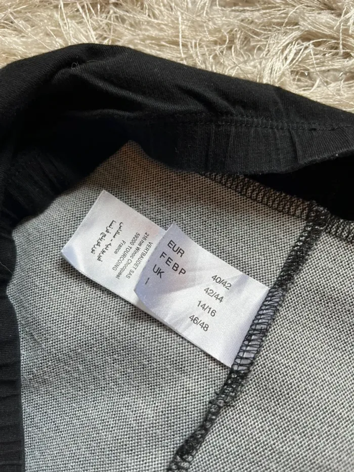 Legging pantalon grossesse motif pied de poule 42/44 - photo numéro 5