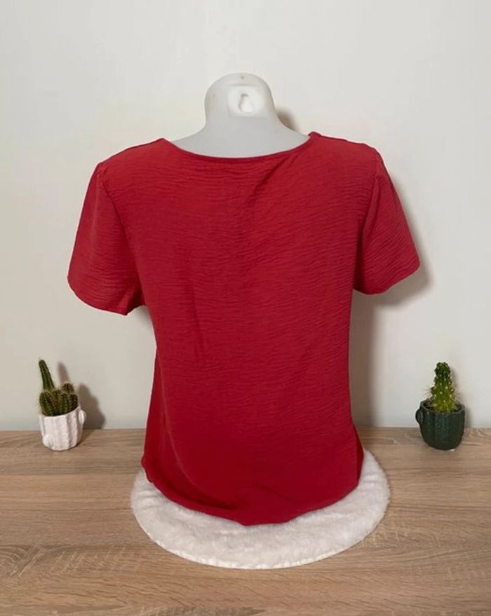 T-shirt rose à boutons Armand Thierry - photo numéro 2