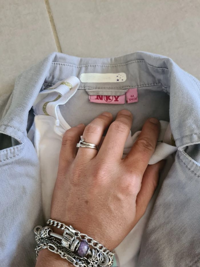 Ensemble jupe t-shirt veste - photo numéro 6