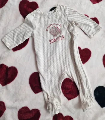 Pyjama coton 3 mois