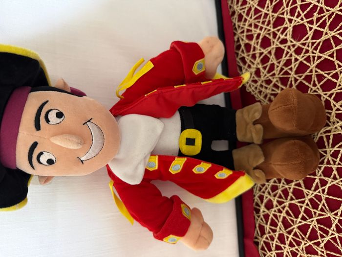 Peluche Pirate - Capitaine Crochet Peter Pan - photo numéro 4