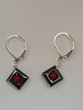 Boucles d'oreilles pendentif