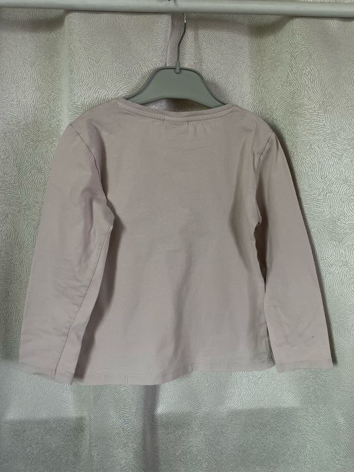 T-shirt rose oiseaux sequins 5 ans Tape à l’œil - photo numéro 5