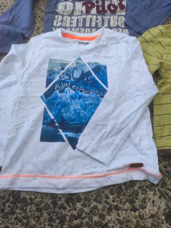 Lot 3 tee shirts manches longues - photo numéro 2