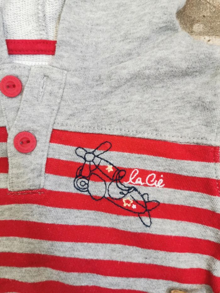 🌺La compagnie des petits Sweat a capuche 12mois - photo numéro 4