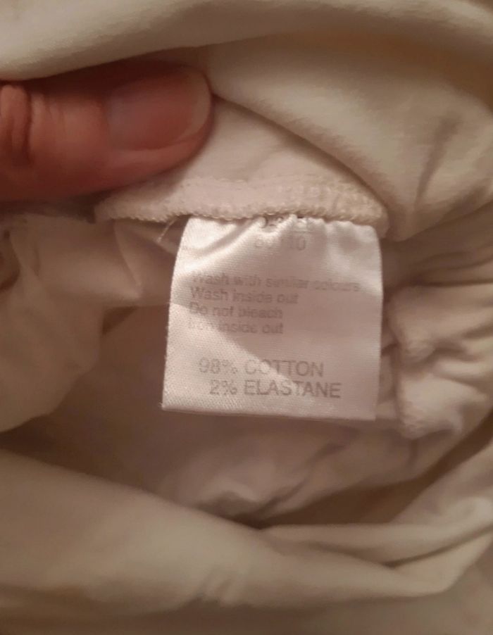 Jupe légère blanche grossesse (40/42) - photo numéro 4