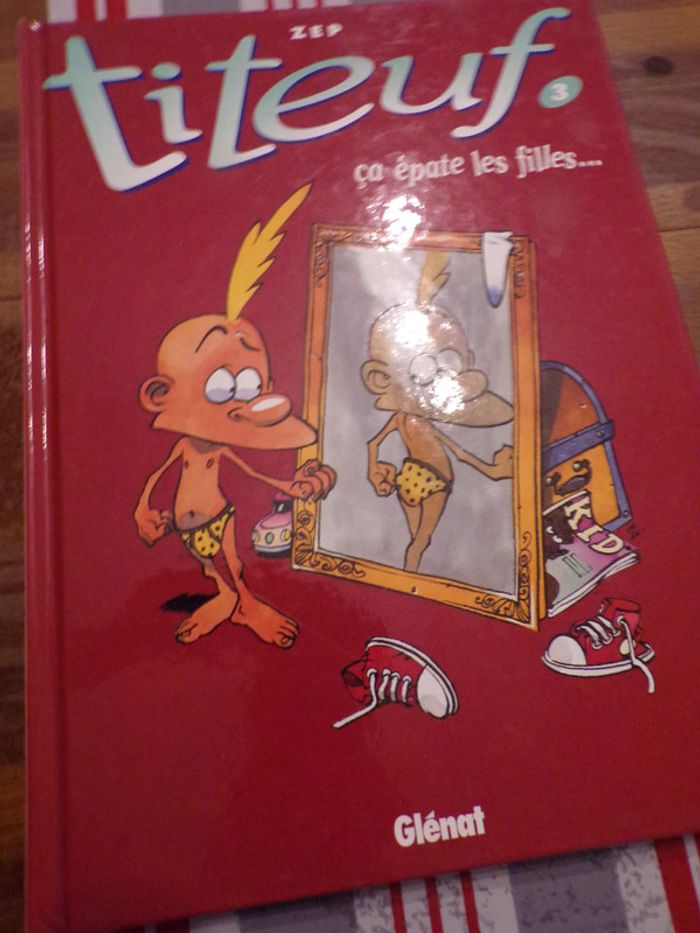 Livre Titeuf 3 ça épate les filles