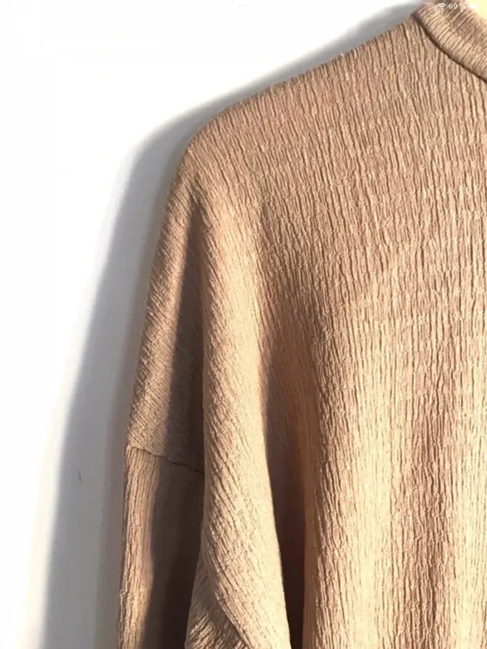 Crop top taille 36 marron clair neuf sans étiquette - photo numéro 5