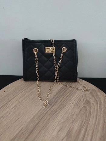 Sac épaule noir chic neuf