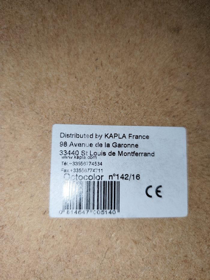 Kapla coffret octocolor de 100 planches multicolore jeu en bois - photo numéro 9