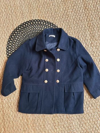 Caban bleu marine
