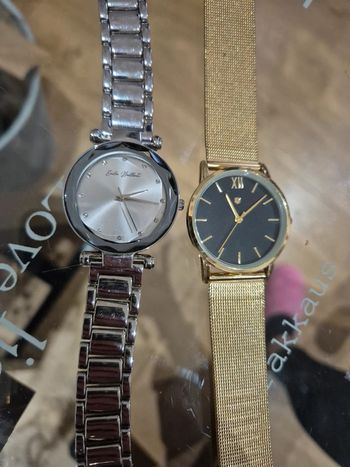 Lot de 2 Montres acier