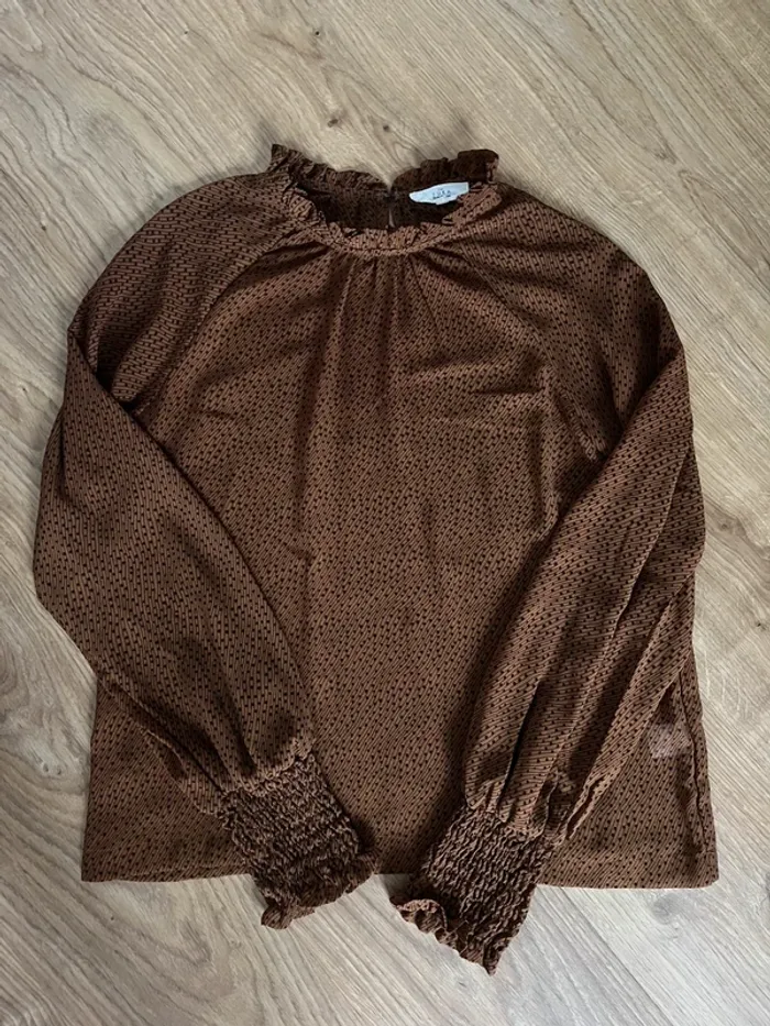 Blouse manches longues Yuka