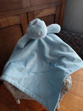 Doudou large couverture bleu Baby crocodile Primark