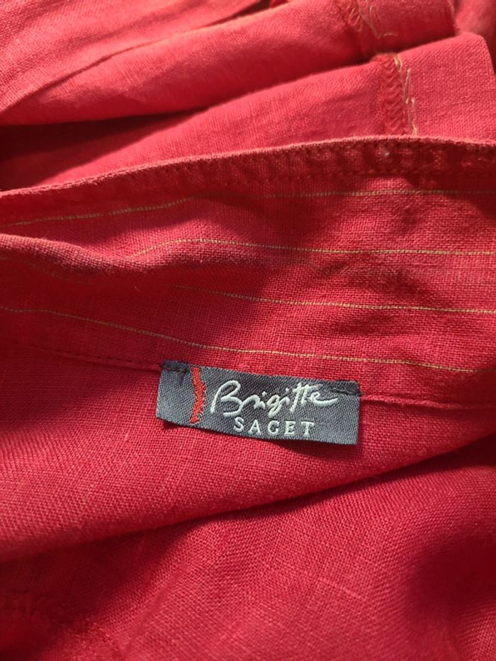 Chemise veste en lin - photo numéro 9