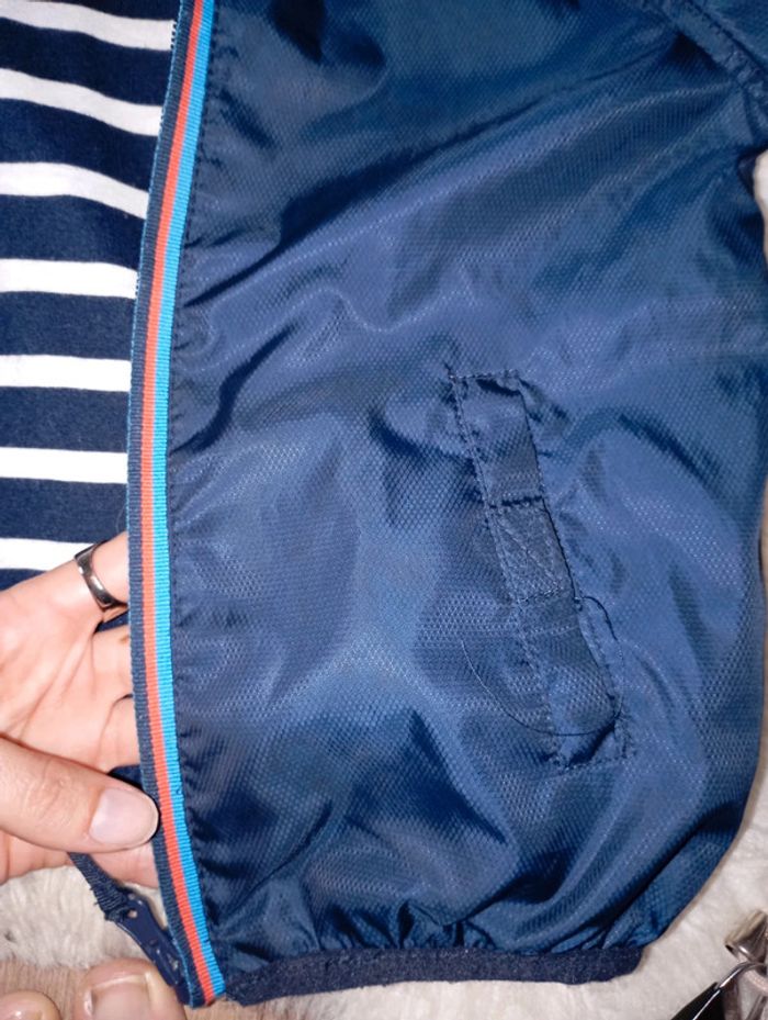Orchestra 🌊 kway imperméable mixte marine 4 ans - photo numéro 7