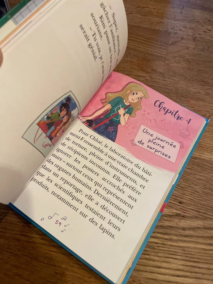 Livre La bibliothèque rose Ma vie, mes copines ! Vive la rentrée Numéro 1 - photo numéro 7